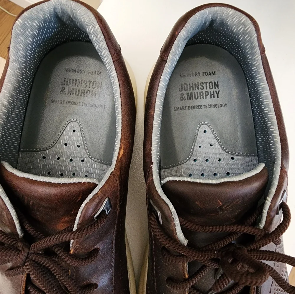 Johnston & Murphy Leather Shoes, Size 13 EUC - Picture 5 of 13